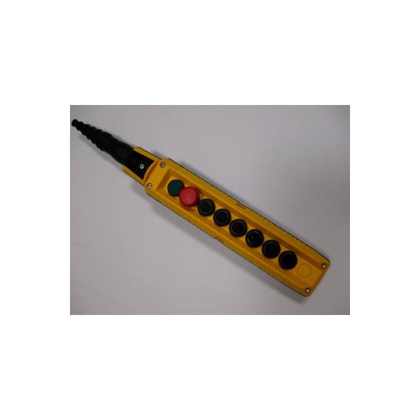 Springer Controls Co T.E.R., F70BY12000600001 MIKE Pendant, 8 Button, Yellow, 2-Speed Buttons F70BY12000600001 - main